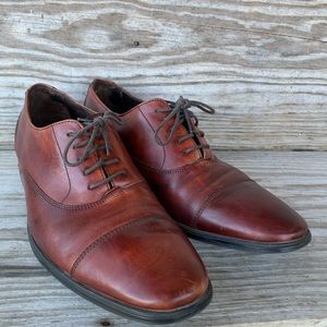 Cole Haan lace up oxford brown dress shoes size 9M
